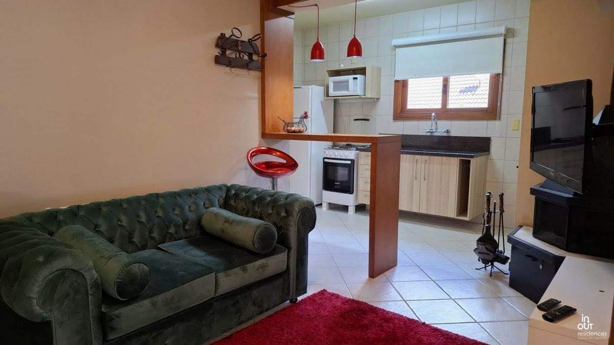 Apartamento mobiliado de 1 dormitório no Vila Suzana