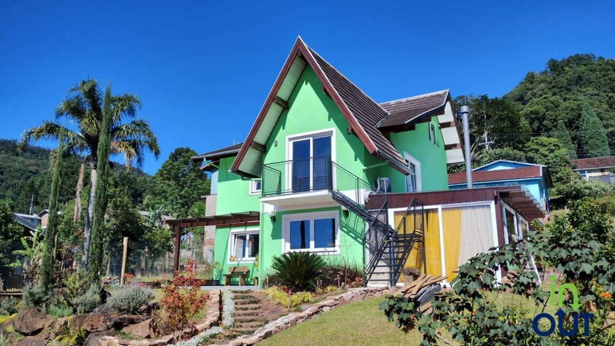 Casa mobiliada com 2 dormitórios no loteamento Mazzurana