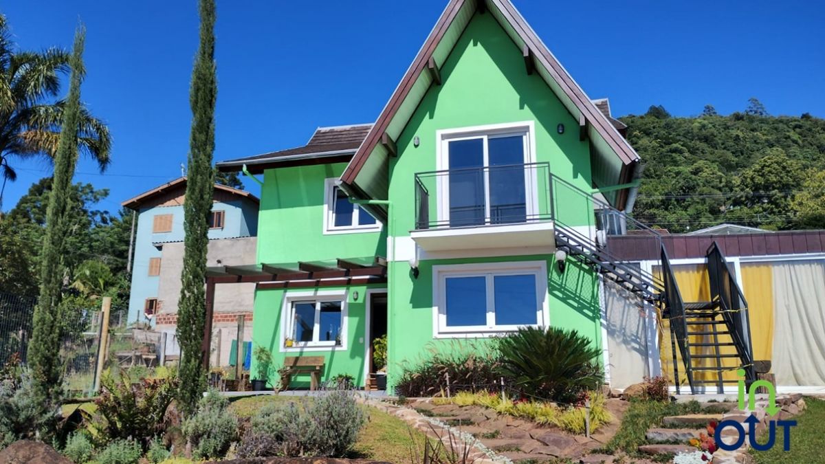 Casa mobiliada com 2 dormitórios no loteamento Mazzurana