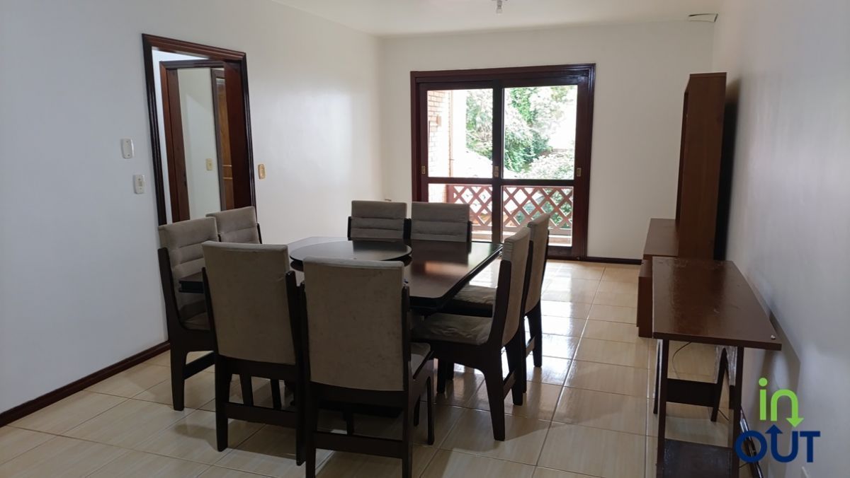 Apto com 2 dormitórios semimobiliado em Canela